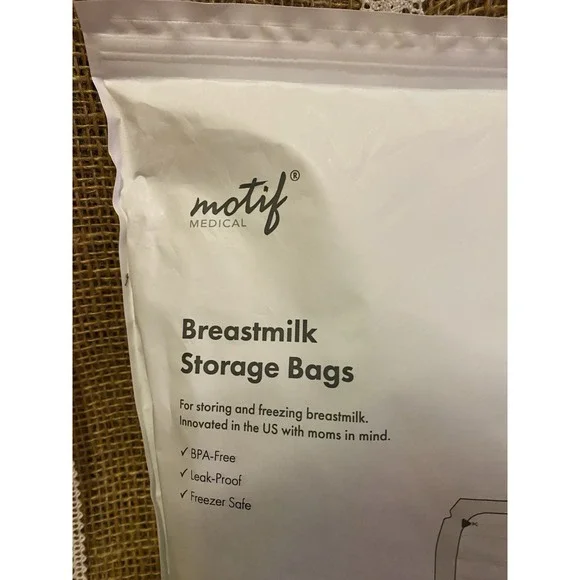Brand New Never Opened 100 Count Motif‎ Breast Milk Storage Bags - Picture 8 of 11